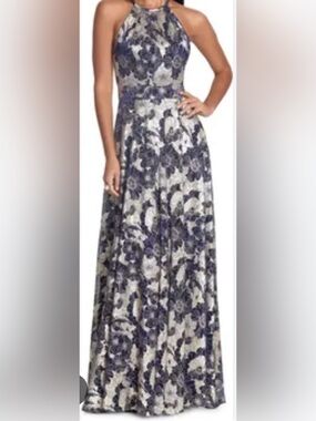 Betsy & Adam Navy Blue Women's Wedding Dress